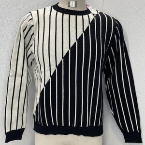 Ingmarson Striped Wool & Cashmere Sweater – Size Approx. M / Pit-to-Pit 21″
